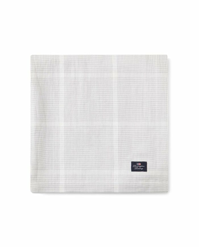 LEXINGTON COTTON LINEN PEPITA CHECK TABLECLOTH 150 X 350 – Bild 3