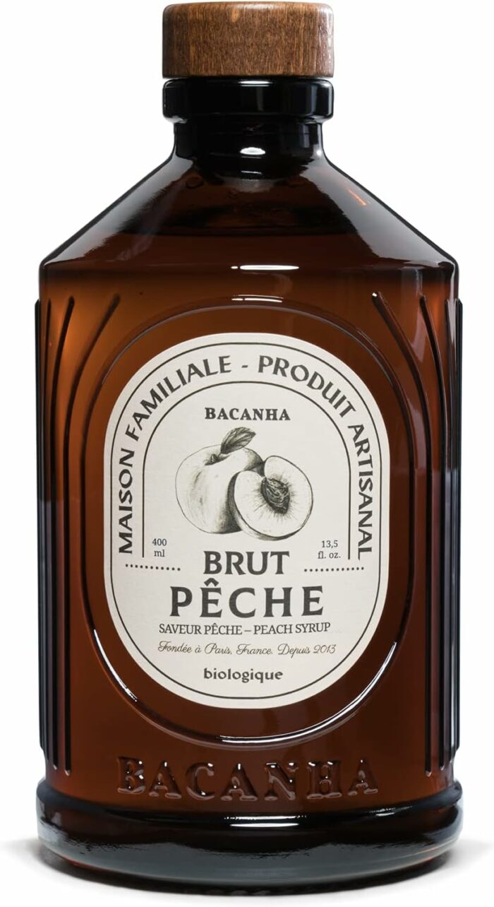 BACANHA PFIRSICH SIRUP - BRUT  Pêche 400 ml