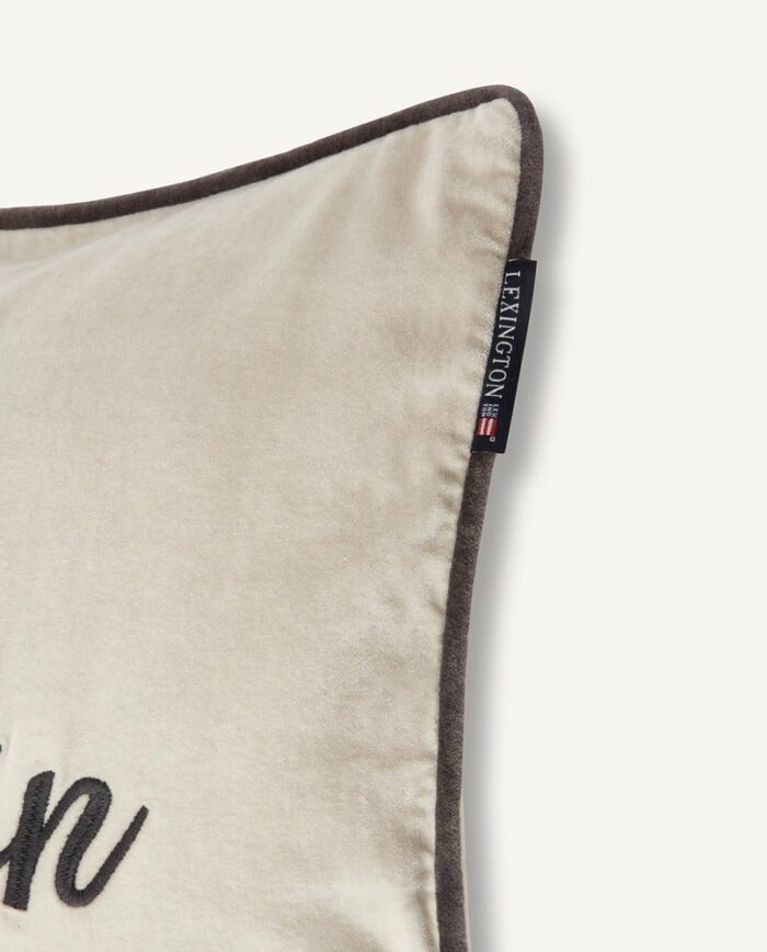 LEXINGTON Organic Cotton Velvet  Pillow Cover – Bild 3
