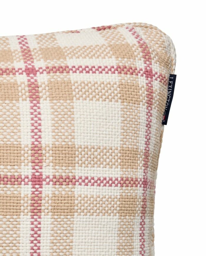 LEXINGTON Checked Organic Heavy Cotton Pillow Cover – Bild 3