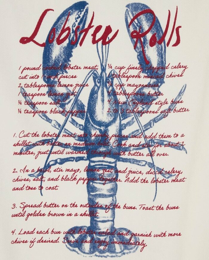 LEXINGTON Lobster Rolls Org Cotton Twill  Kitchen Towel – Bild 2