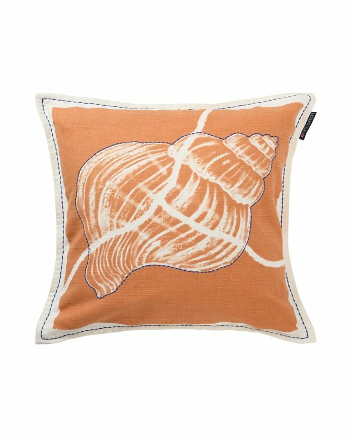 LEXINGTON  Summer Print/Embroidered Linen/Cotton Pillow Cover